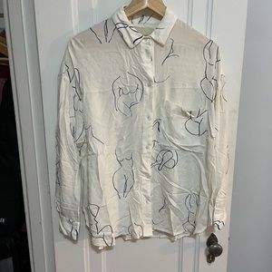 Paloma wool button up blouse